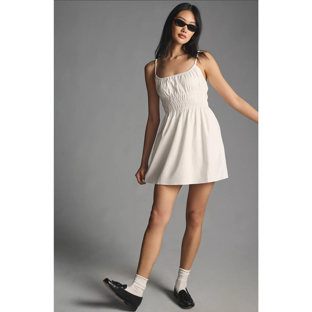 EUC Reformation Kathleen White Mini Dress - XL